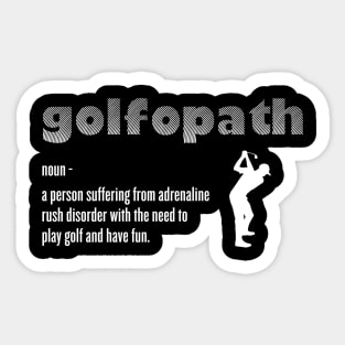 Golfopath Sticker